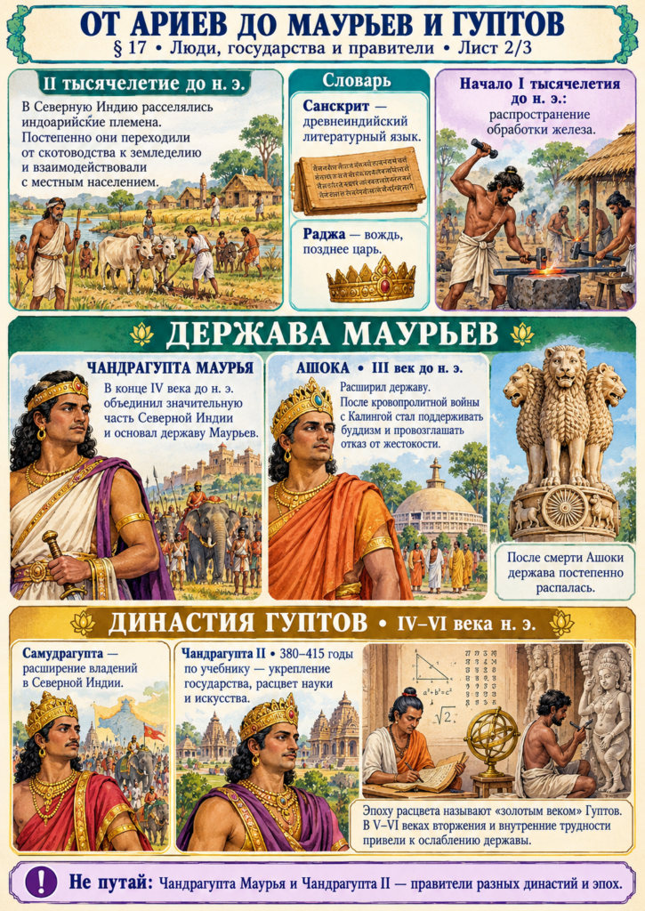 История 5 класс, параграф 17-2